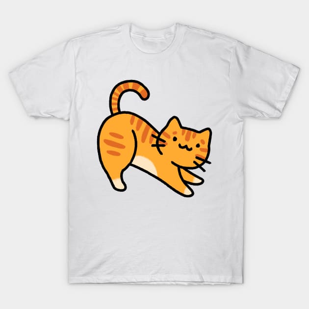 Tangerine - Orange Tabby T-Shirt by ncprocter